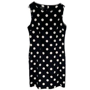 ALYX Polka Dot Dress Black and White Sleeveless Women’s Size 14